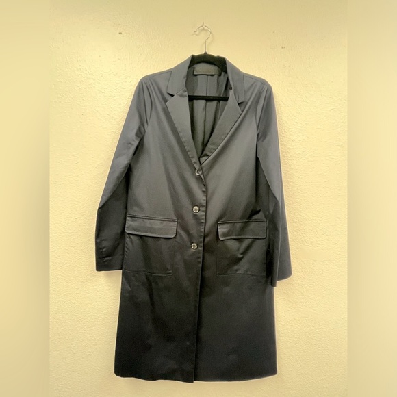 Jenni Kayne Safari Trench Coat Navy - Picture 2 of 7